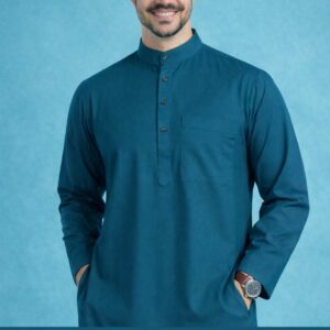 JUBAH TEAL BLUE