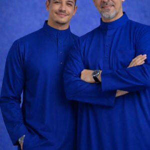 JUBAH ROYAL BLUE