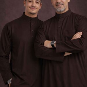 JUBAH DARK BROWN